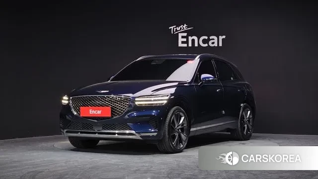 Genesis GV70 2021 Синий из Кореи