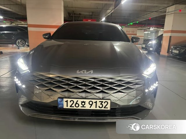 Kia K8 2021 Серебряный из Кореи