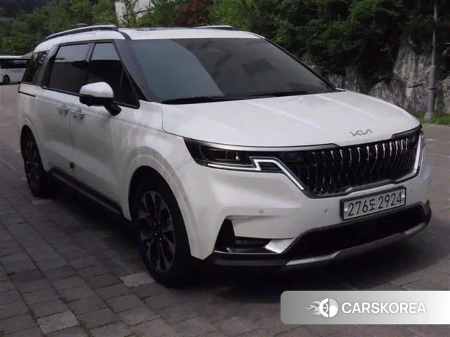 Kia Carnival 4th generation 2022 Белый из Кореи