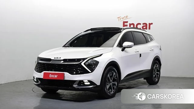 Kia Sportage 5th Generation Hybrid 2023 Белый из Кореи
