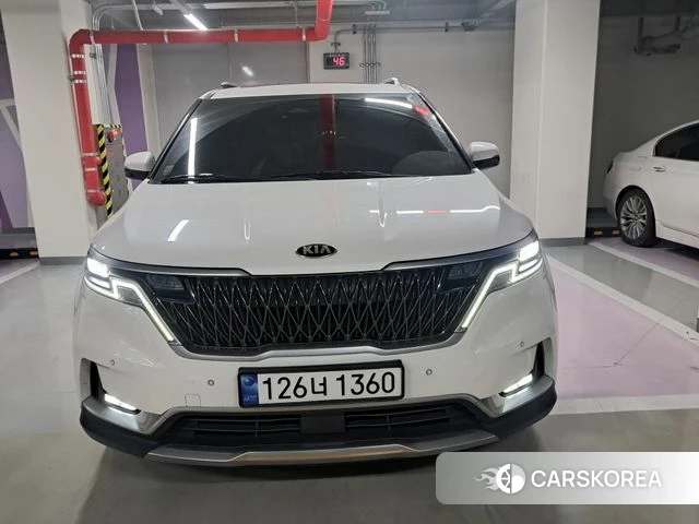 Kia Carnival 4th generation 2021 Белый из Кореи