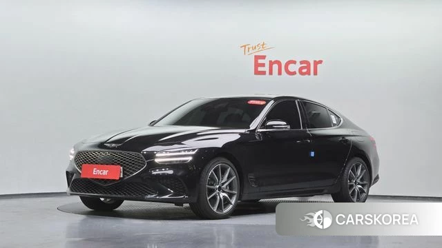 Genesis The New G70 2024 Черный из Кореи