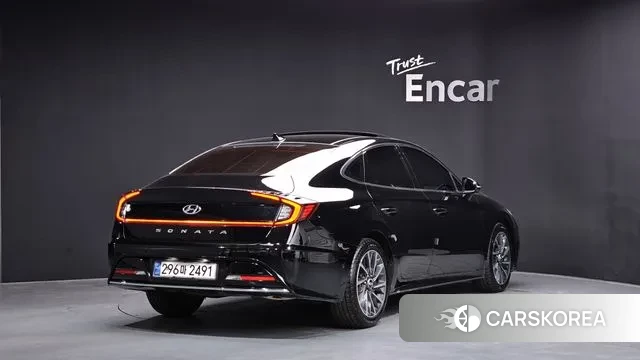Hyundai Sonata (DN8) 2019 Черный из Кореи