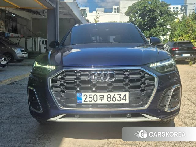 Audi Q5 (FY) 2023 Синий из Кореи