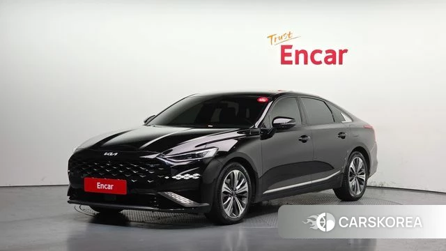 Kia K8 Hybrid 2022 Черный из Кореи