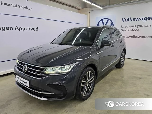 Volkswagen Tiguan second Generation 2023 Серый из Кореи