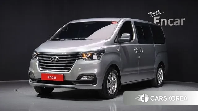 Hyundai The New Grand Starex 2018 Серебристо-серый из Кореи