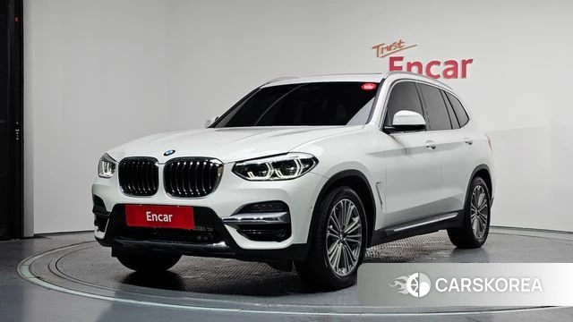 BMW X3 (G01) 2021 Белый из Кореи