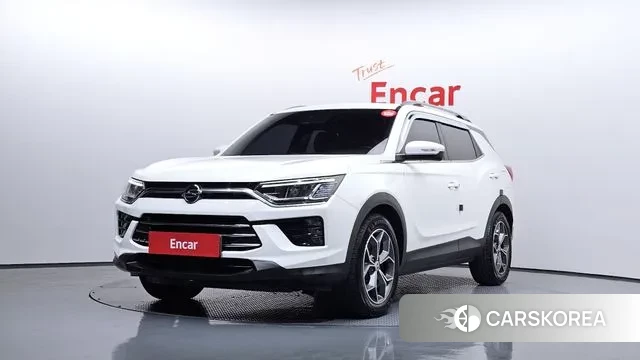 Ssangyong Beautiful Korando 2019 Белый из Кореи