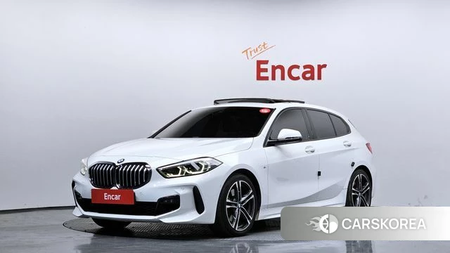 BMW 1 Series (F40) 2022 Белый из Кореи