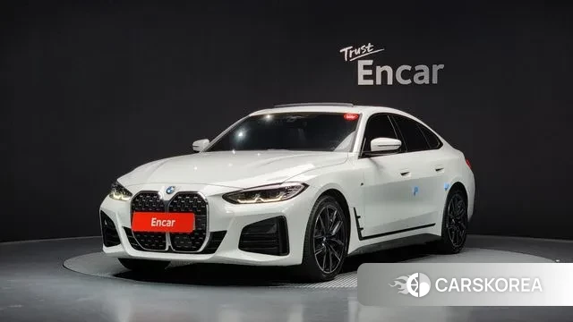 BMW 4 Series (G22) 2023 Белый из Кореи