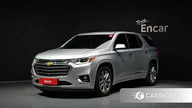Chevrolet (GM Daewoo) Traverse 2019 Серебряный из Кореи