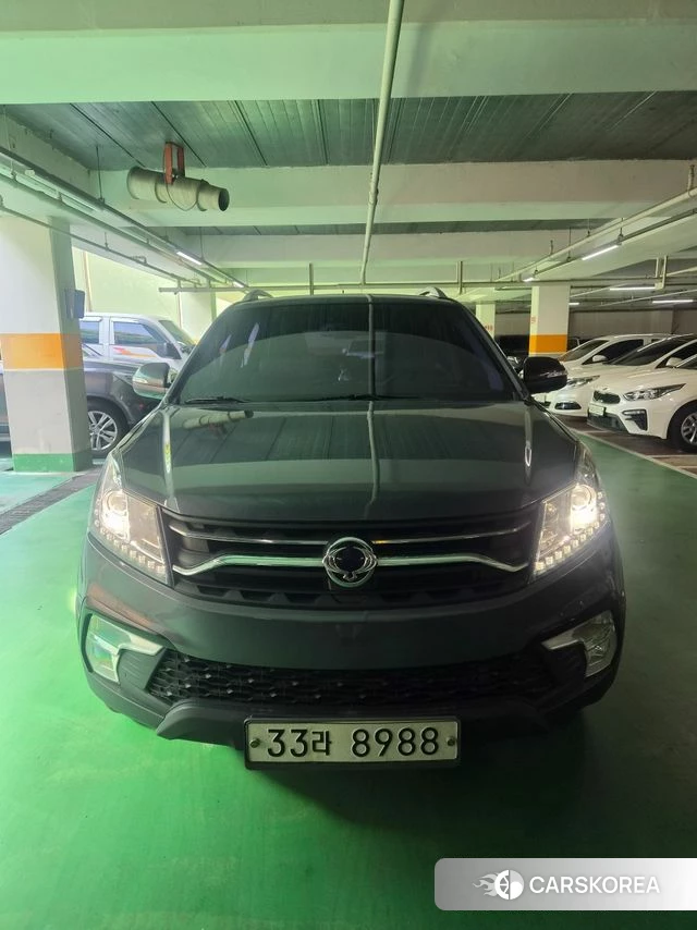 Ssangyong New Style Korando C 2018 Серый из Кореи