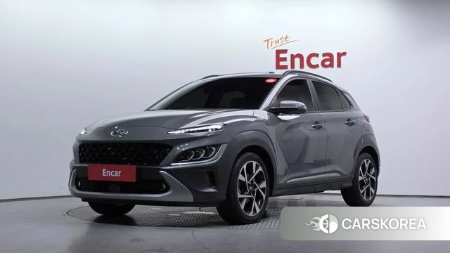 Hyundai The New Kona 2021 Серебристо-серый из Кореи