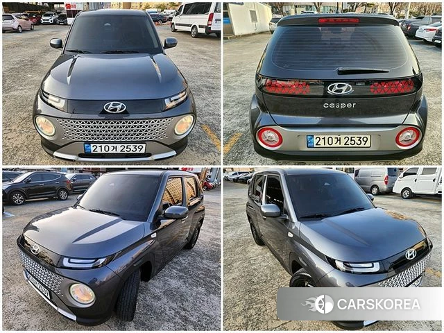 Hyundai Casper 2021 Серый из Кореи