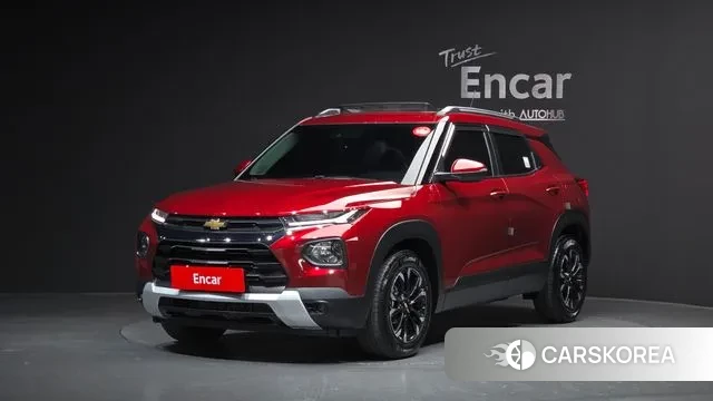 Chevrolet (GM Daewoo) Trailblazer 2022 Красный из Кореи