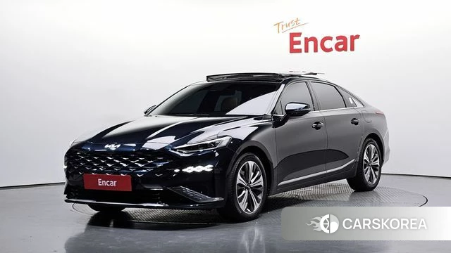 Kia K8 Hybrid 2022 Синий из Кореи