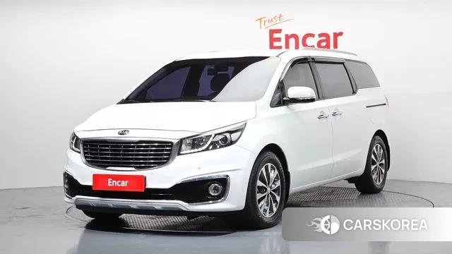 Kia All New Carnival 2018 Белый из Кореи