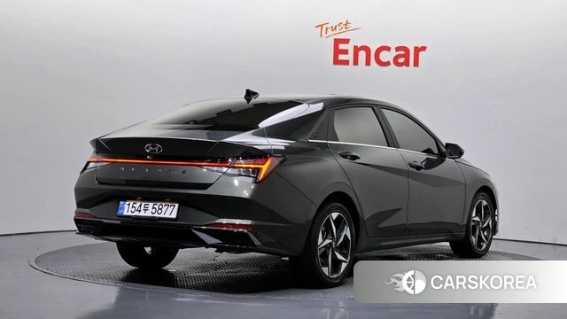 Hyundai Avante (CN7) 2020 Серый из Кореи
