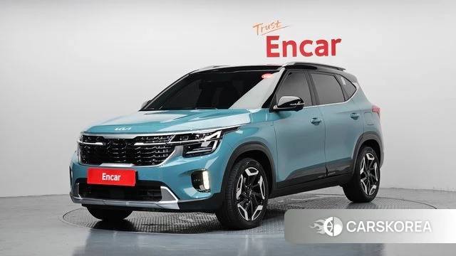 Kia The New Seltos 2024 Небесно-голубой из Кореи