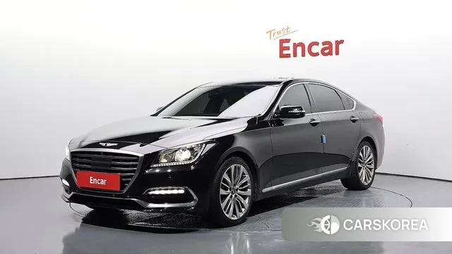 Genesis G80 2018 Черный из Кореи