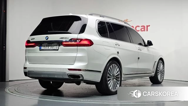 BMW X7 (G07) 2020 Белый из Кореи