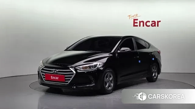 Hyundai Avante AD 2018 Черный из Кореи