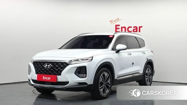Hyundai Santa Fe TM 2019 Белый из Кореи