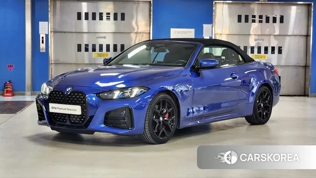 BMW 4 Series (G22) 2025 Синий из Кореи