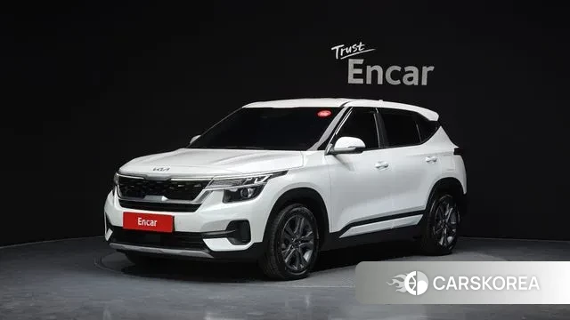 Kia Seltos 2021 Белый из Кореи