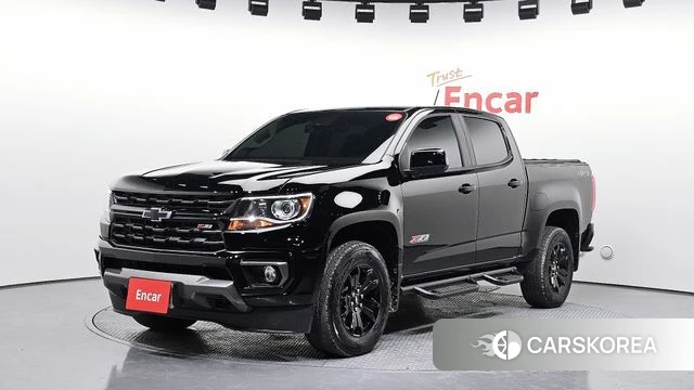 Chevrolet (GM Daewoo) Real New Colorado 2021 Черный из Кореи