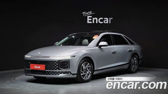 Hyundai Grandeur Hybrid (GN7) 2023 Серебряный из Кореи