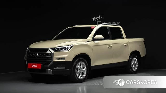 Ssangyong The New Rexton Sport 2024 Жемчужный цвет из Кореи