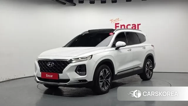 Hyundai Santa Fe TM 2018 Белый из Кореи