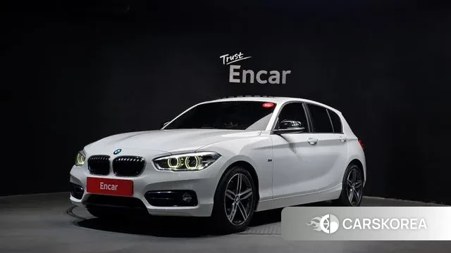 BMW 1 Series (F20) 2018 Белый из Кореи