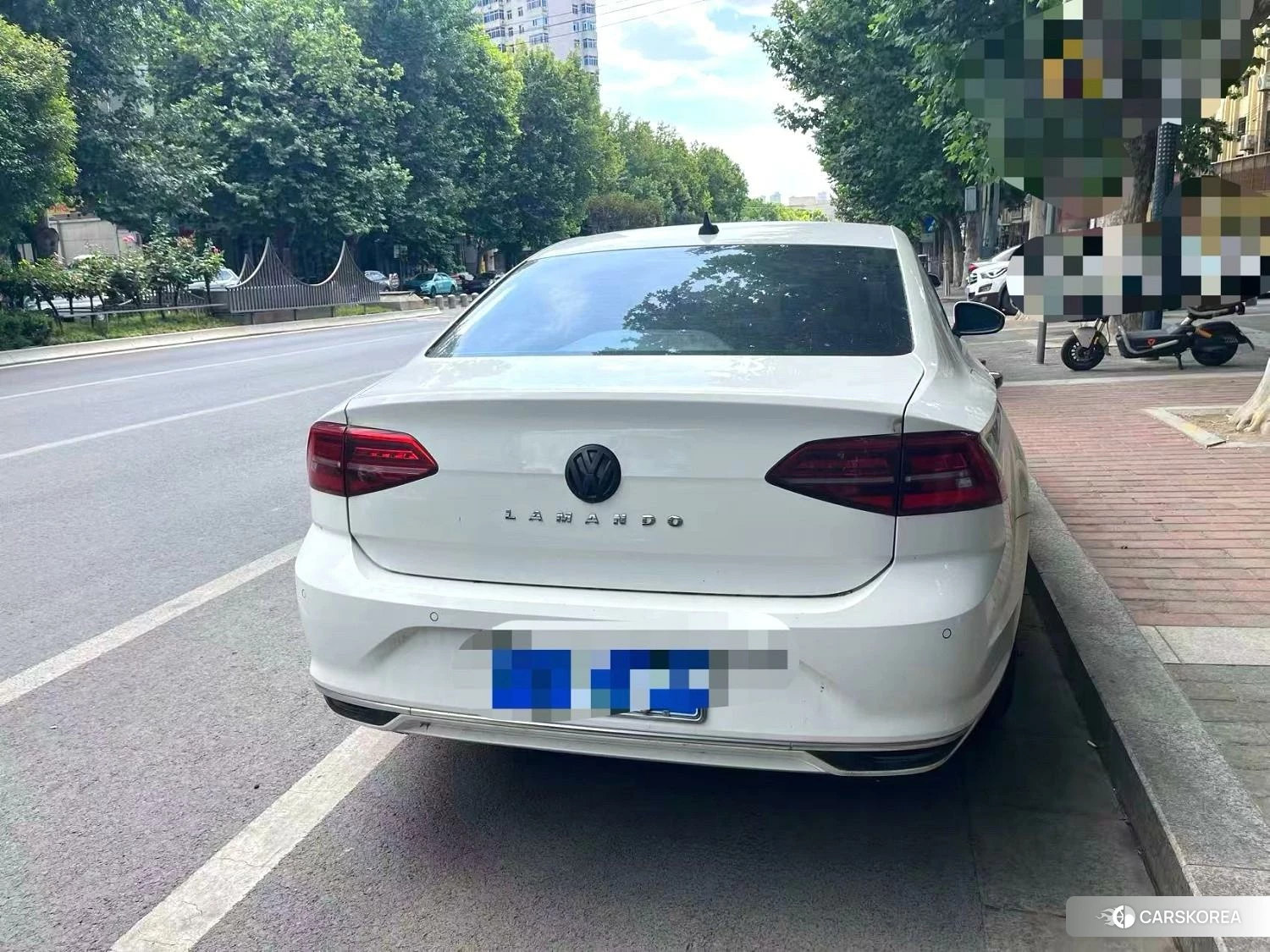 Volkswagen Lingdu 2019 Белый из Китая