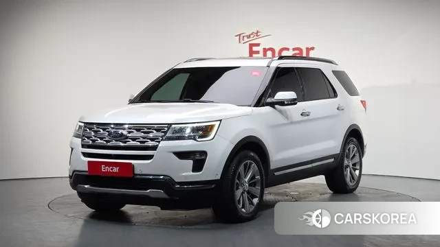 Ford Explorer 2018 Белый из Кореи