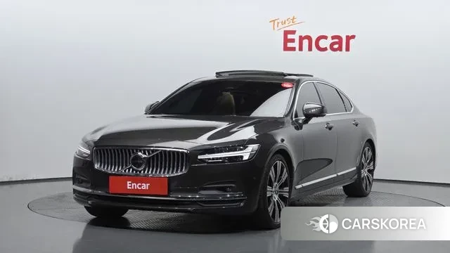 Volvo S90 2022 Серый из Кореи