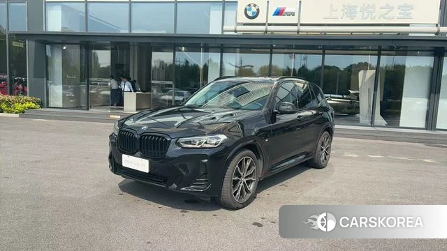 BMW X3 2021 Черный из Китая