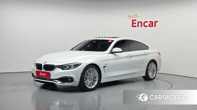 BMW 4 Series (F32) 2018 Белый из Кореи