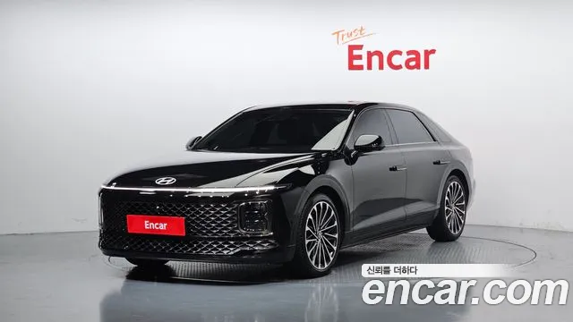 Hyundai Grandeur (GN7) 2022 Черный из Кореи