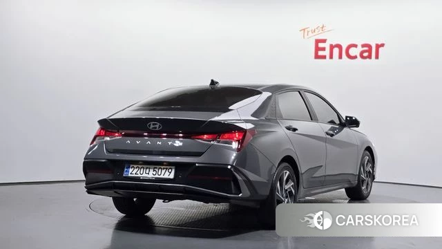 Hyundai The New Avante (CN7) 2023 Серый из Кореи