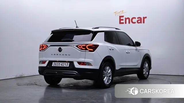 Ssangyong Beautiful Korando 2020 Белый из Кореи