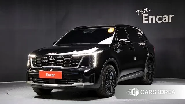 Kia The New Sorento 4th Generation 2023 Черный из Кореи