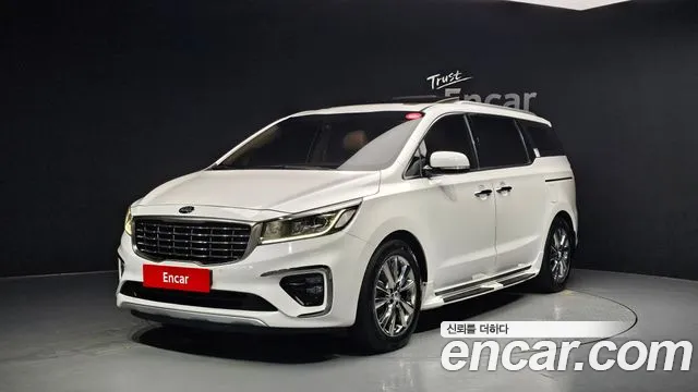 Kia The New Carnival 2018 Белый из Кореи