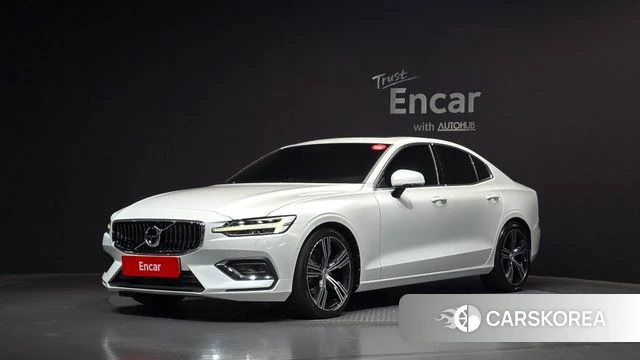 Volvo S60 3rd generation 2019 Белый из Кореи