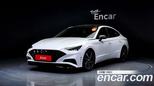 Hyundai Sonata (DN8) 2020 Белый из Кореи