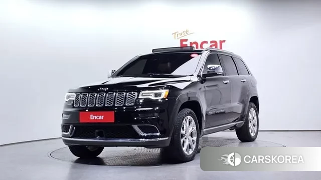 Jeep Grand Cherokee 2021 Черный из Кореи