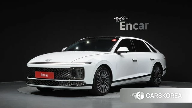 Hyundai Grandeur Hybrid (GN7) 2024 Белый из Кореи
