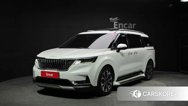 Kia Carnival 4th generation 2022 Белый из Кореи